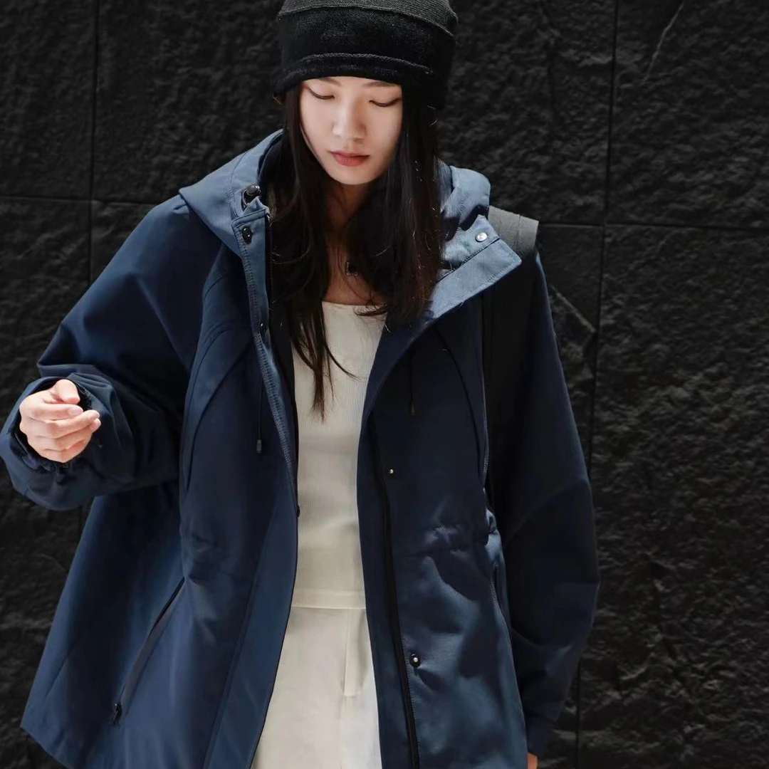 YOYO W820收腰三防山隐外套女收腰登山服冲锋衣外套秋款女上衣