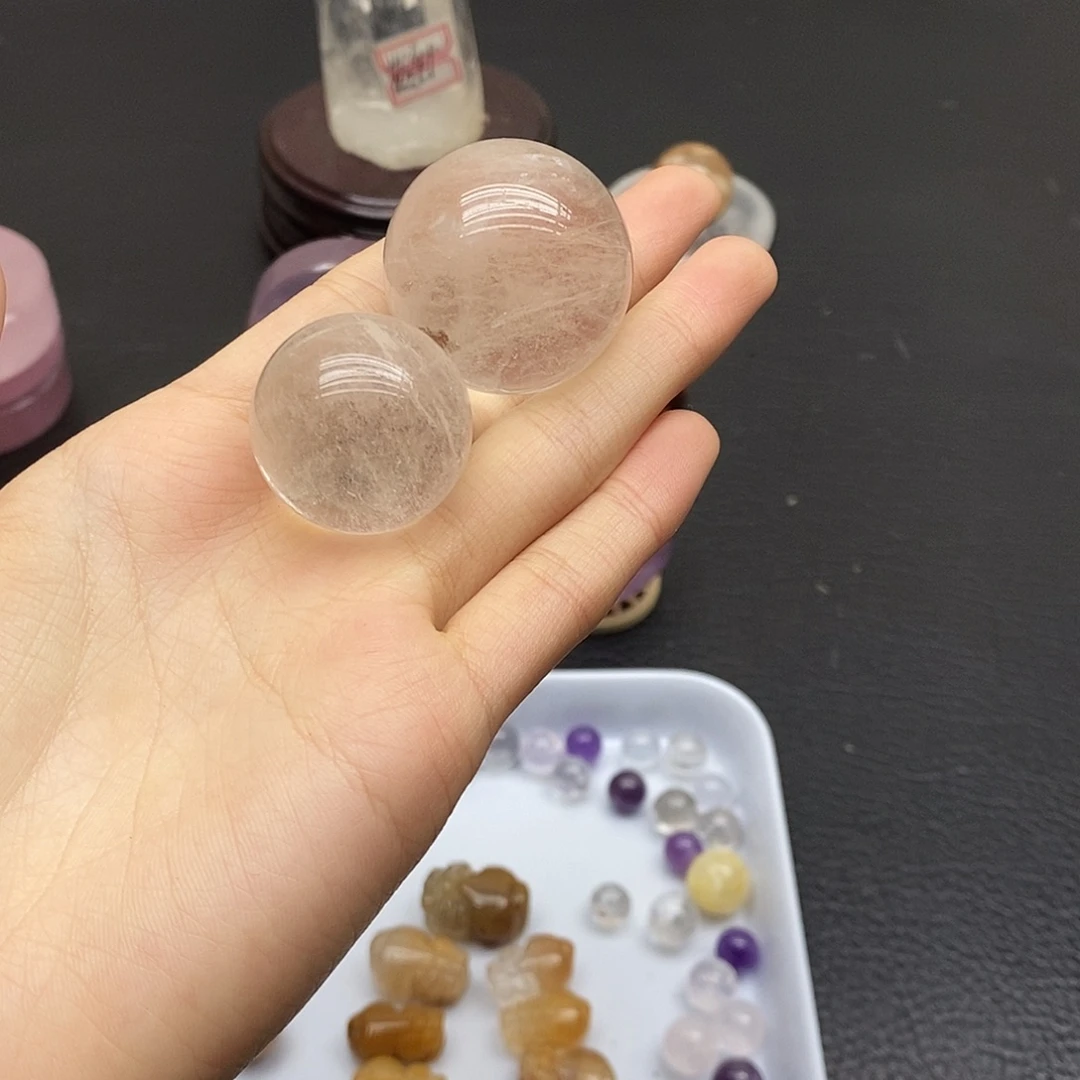 水晶未镶嵌珠宝半成品252水晶石