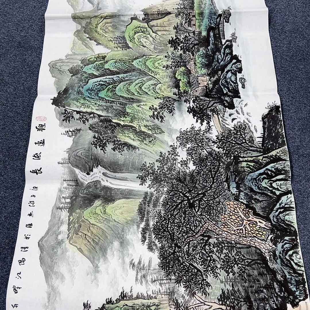 国画事事顺心如意万事如意万事如意