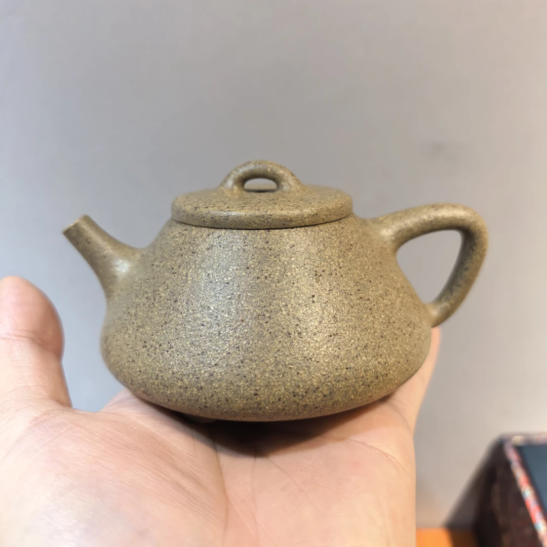 紫砂全手工段泥（子冶石瓢）