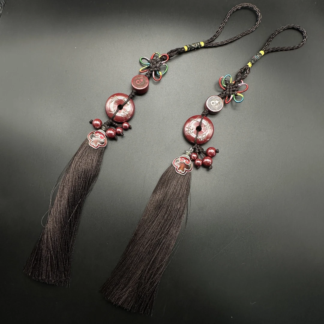 天然辰砂【牛牛严选】朱砂车挂 多样性只发一件 X/0688/Q