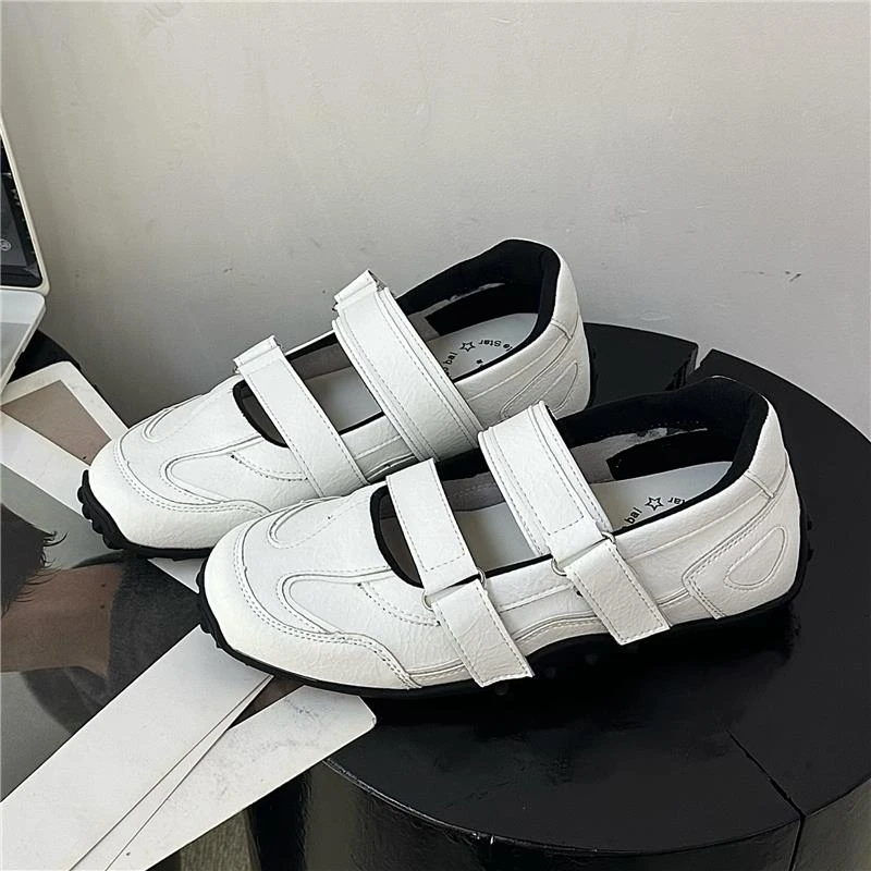 【CBMT旗舰店】设计感正品德训鞋女2025夏新款平底透气浅口防滑玛