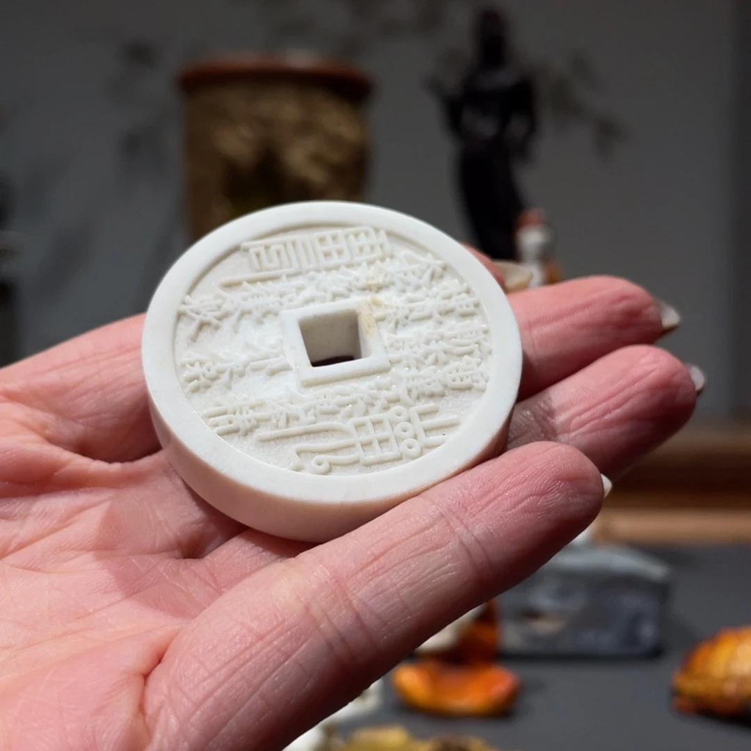 木质鹿角工艺品摆件