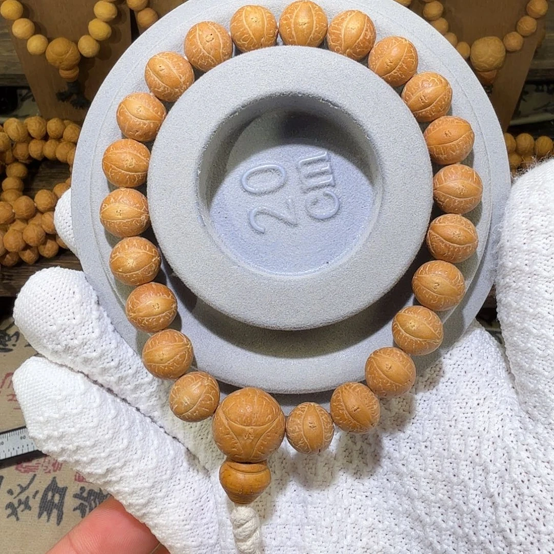 凤眼菩提手串高油玉华11.5mm