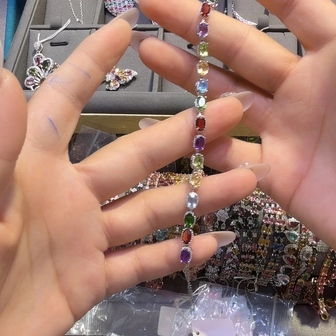 ****e烟晶手链未镶嵌紫水晶