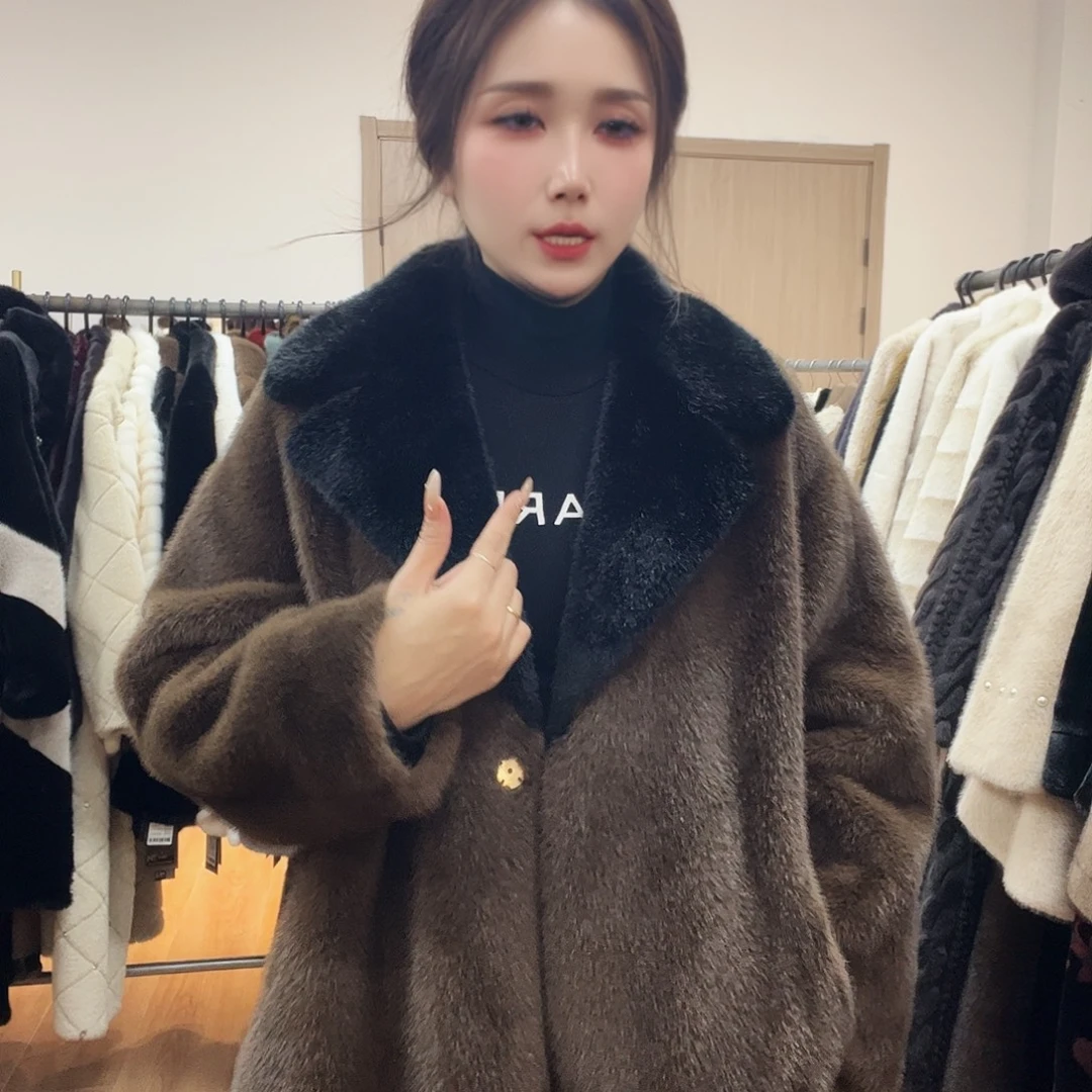 43号皮毛一体外套