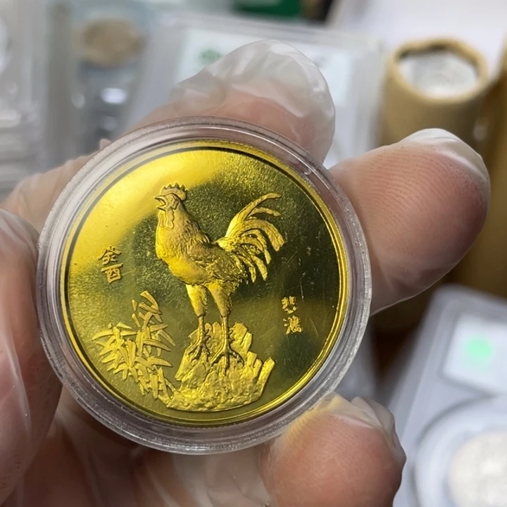 其他普通金属93生肖鸡