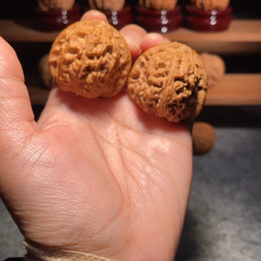 手串/手链核桃三角白全品麒麟纹38