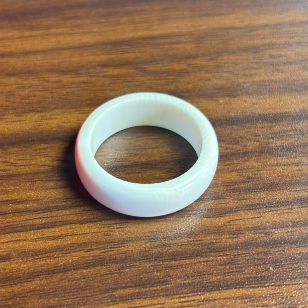 69b松山天然猛犸牙戒指 内径22-23.5-23.8 下单备注所要尺寸圈口