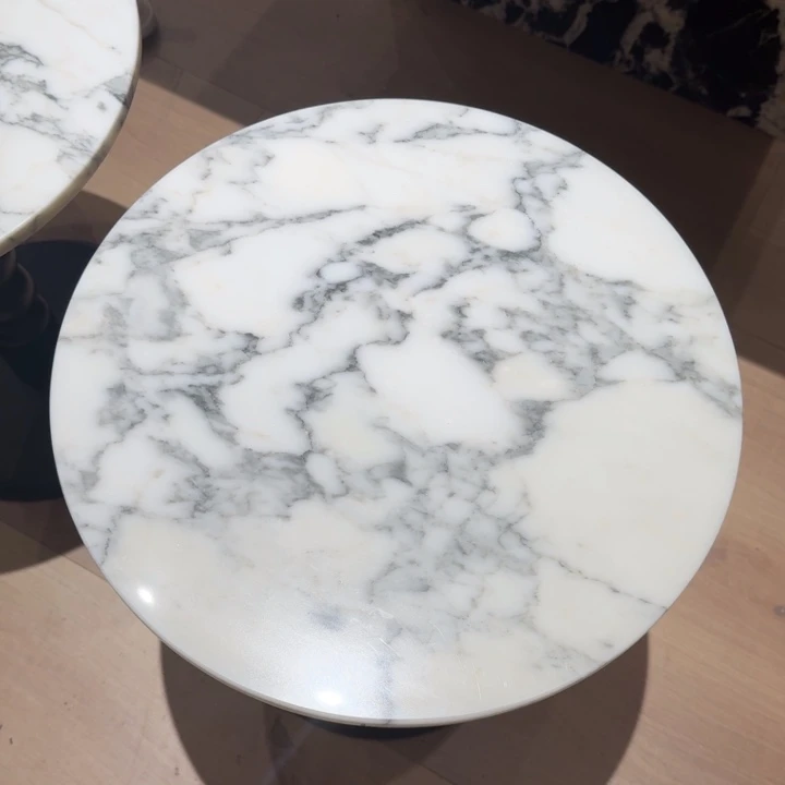 ****胡大理石宝格丽白边几