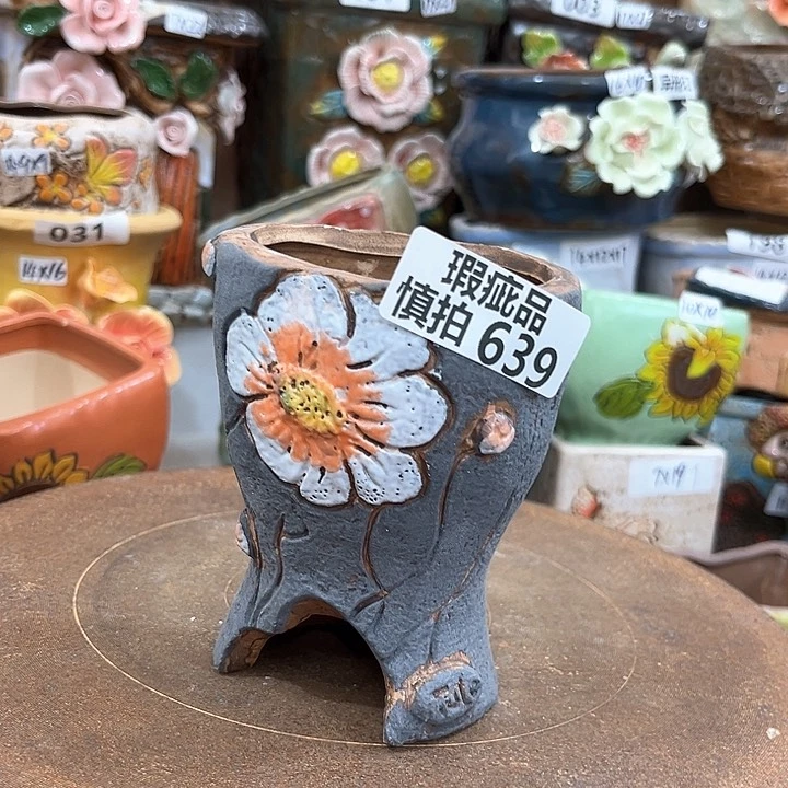 红陶粗陶花盆粗陶花盆