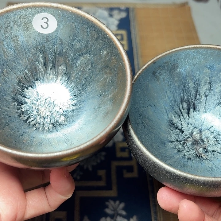 茶盏3坚记茶盏摆件