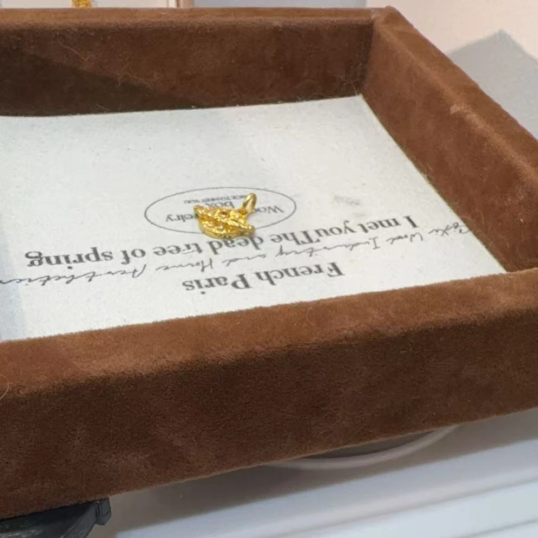 足金精品工艺吊坠