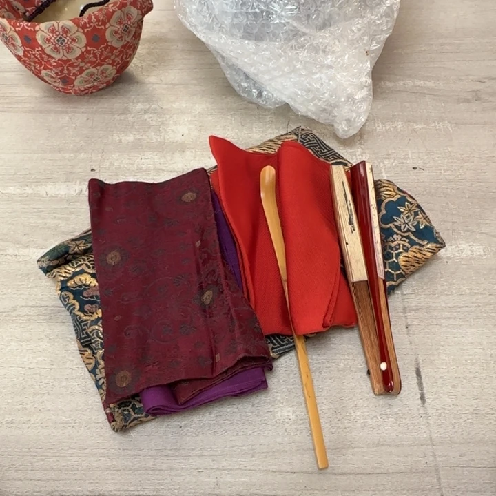 瓷片茶道具工艺品