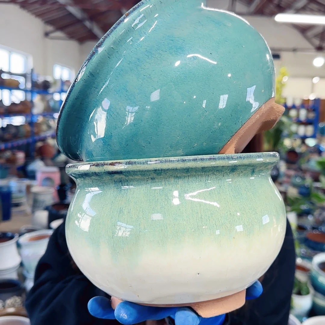 花盆紫砂高13口19