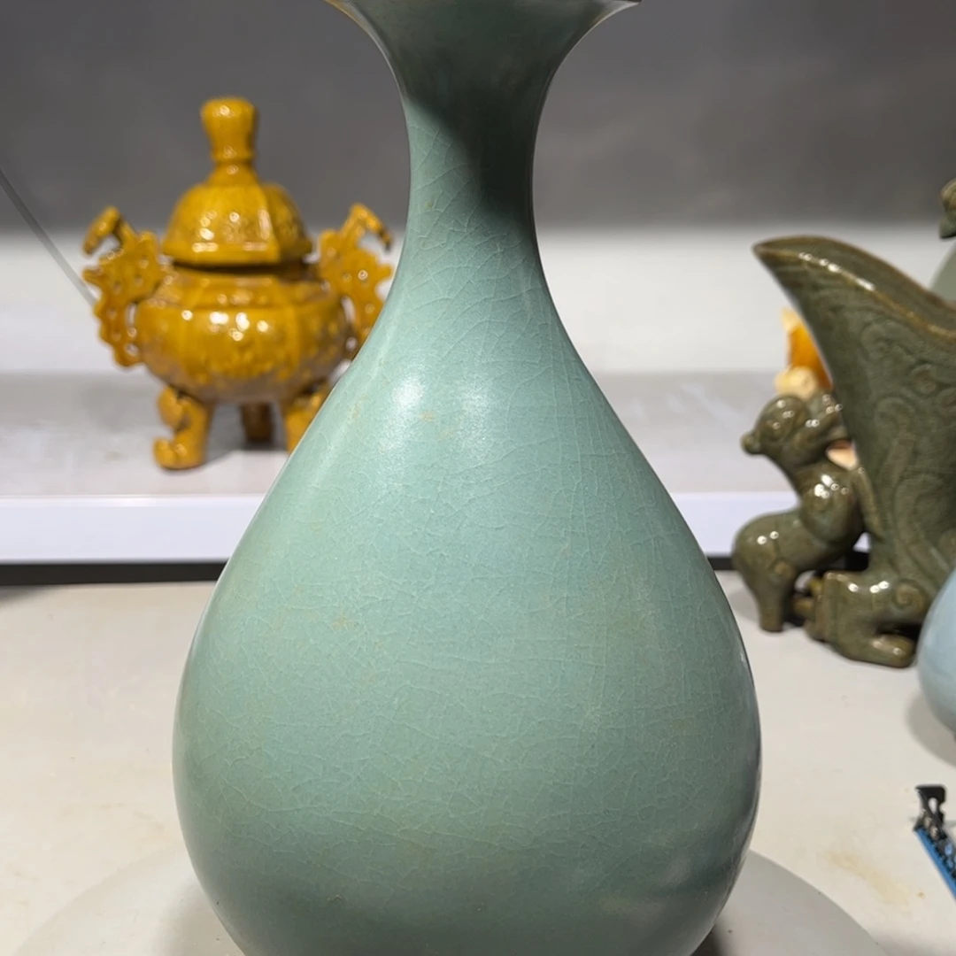 瓶寳**金汝窑瓷器品相完美