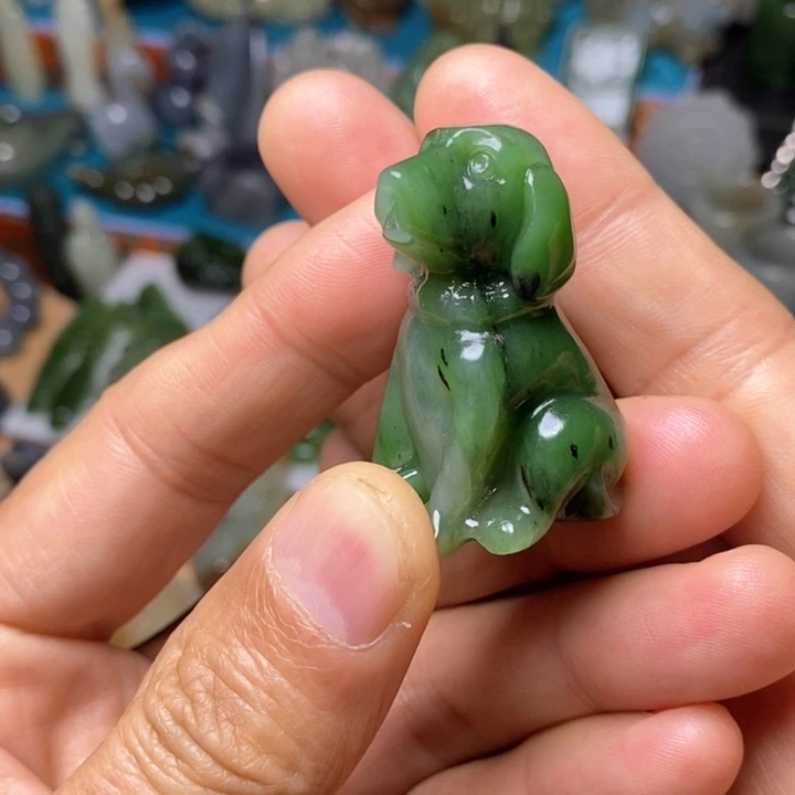 和田玉（碧玉）未镶嵌颈饰