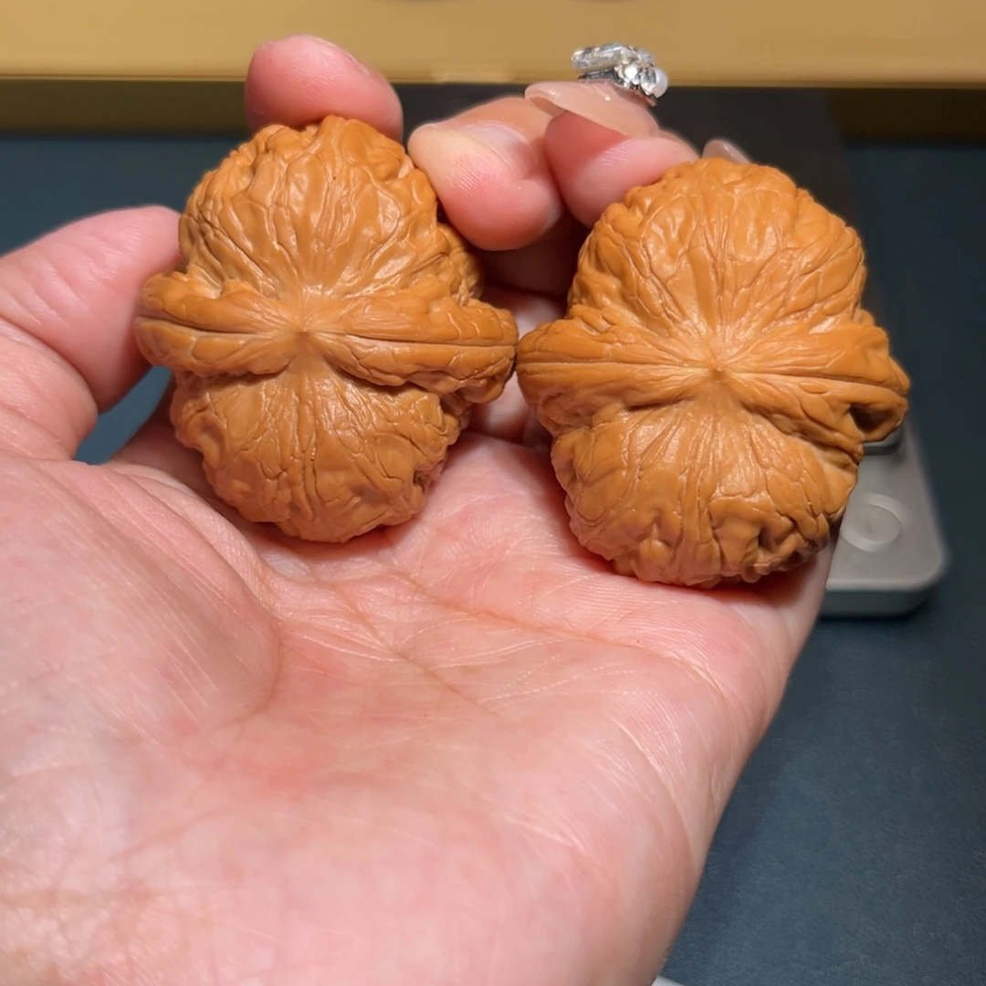 文玩核桃把件元宝43