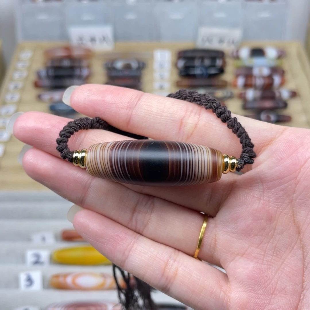 玛瑙/玉髓合金颈饰