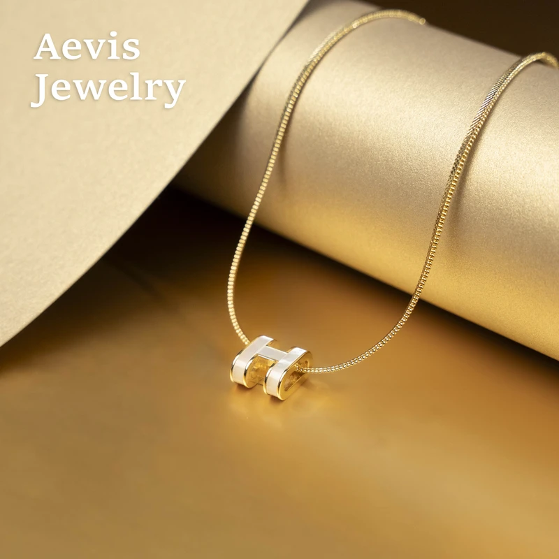 铜合金项链 Aevis Jewelry小众轻奢女款项链ins时尚百搭-6136