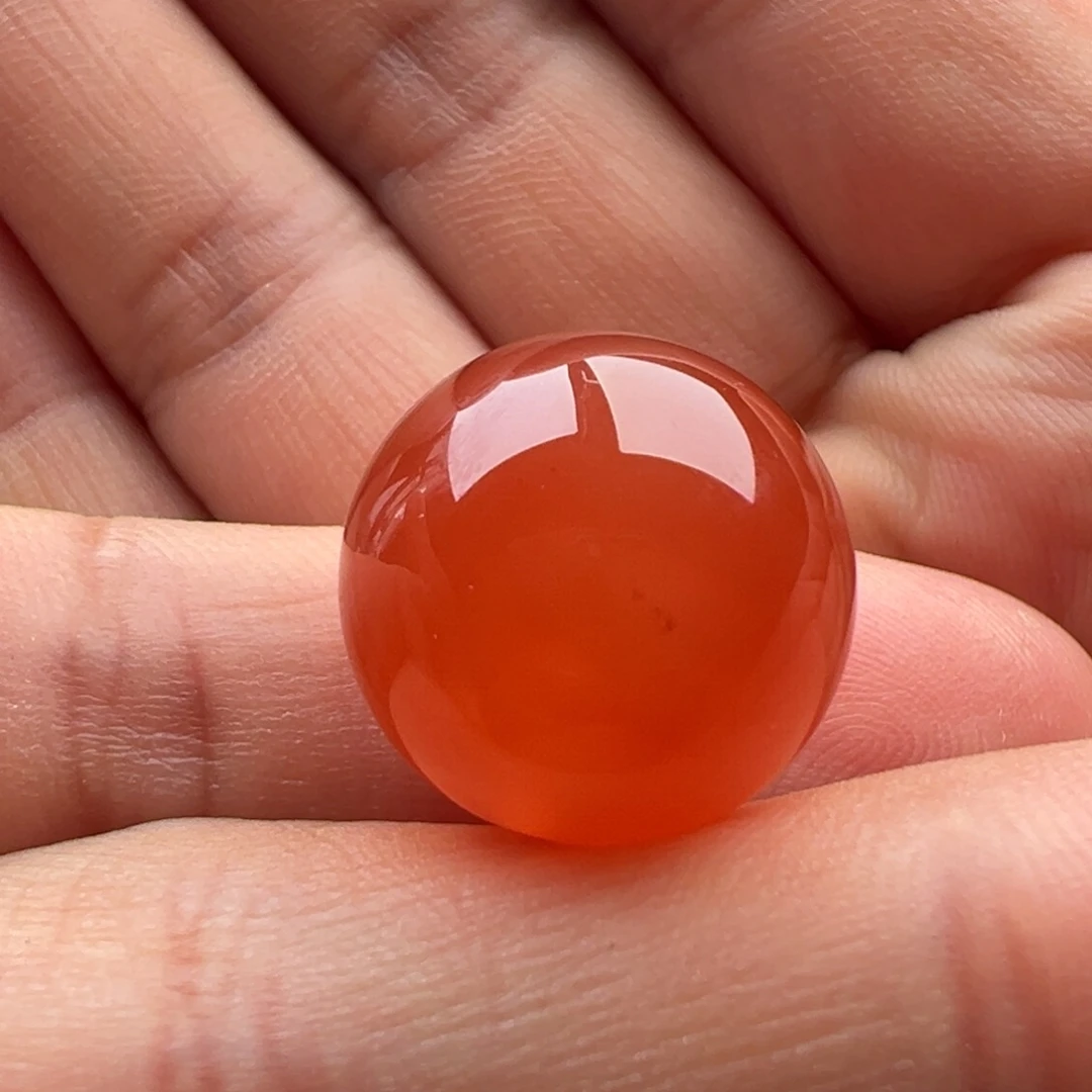 南红玛瑙圆珠17未镶嵌