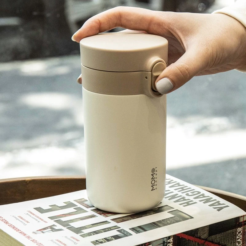 弹跳杯保温杯水杯便携礼物水杯可爱咖啡杯随行杯高颜值学生小巧