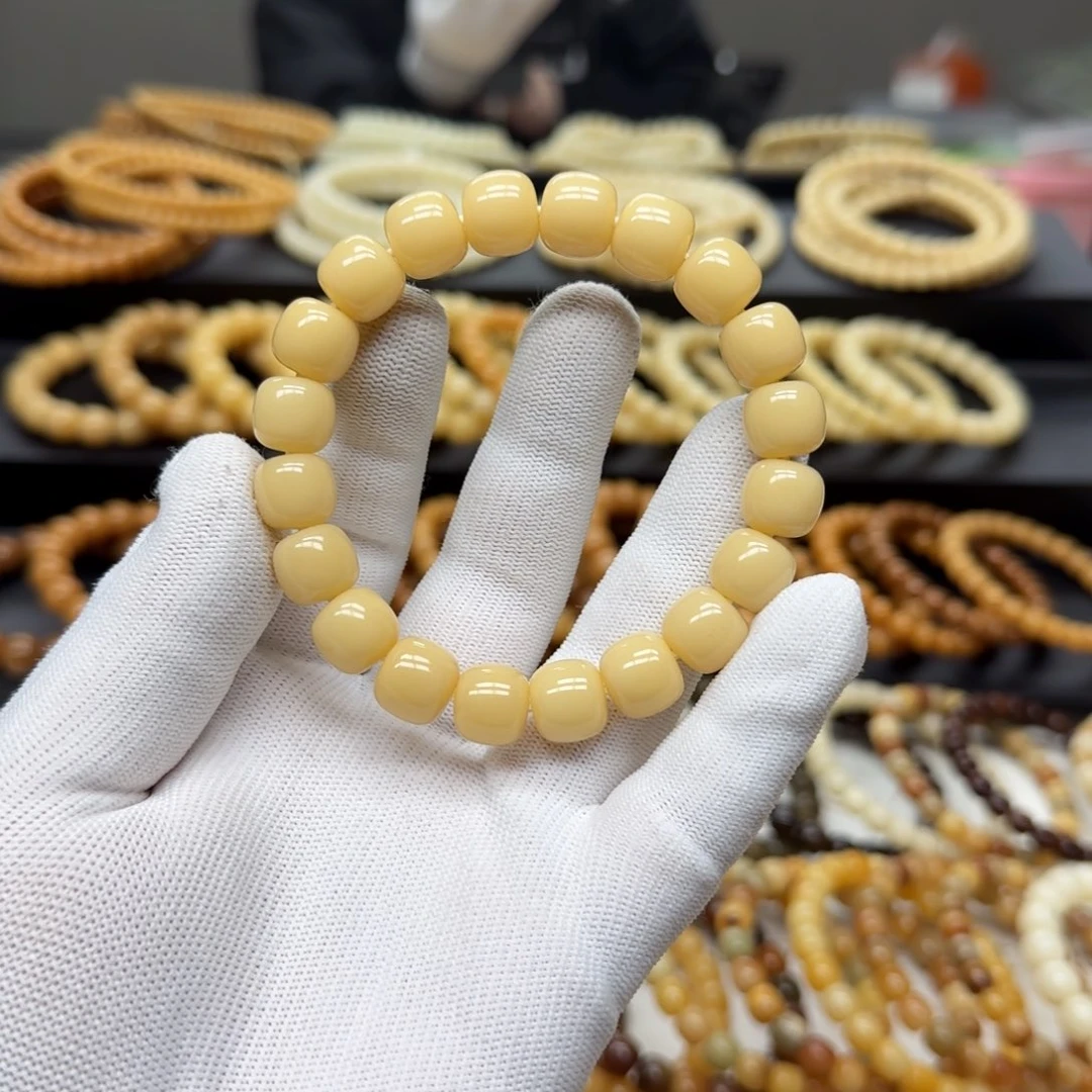 菩提根/象牙果手串11×12 8年 鬼工