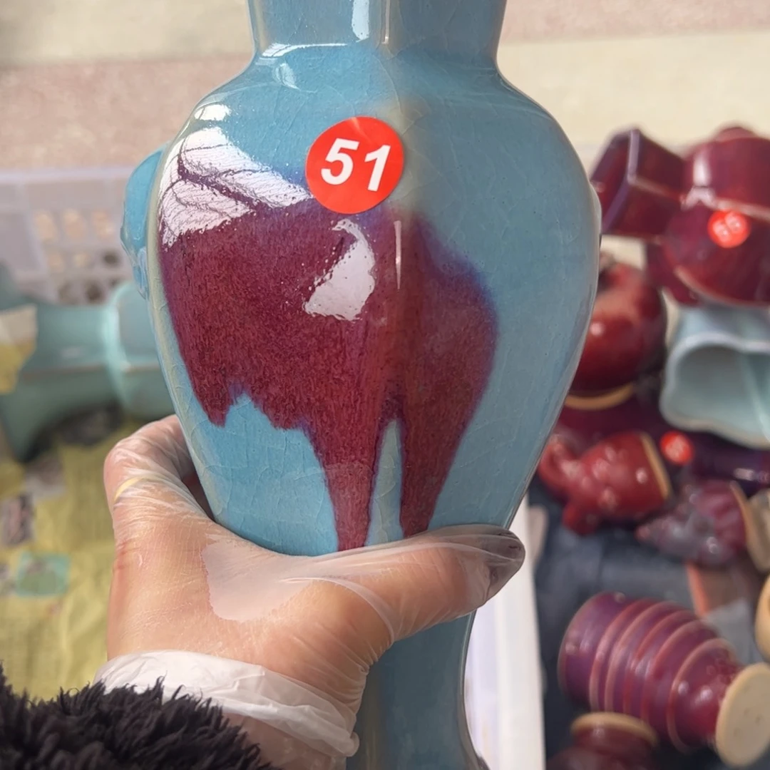 摆件郑家钧窑摆件