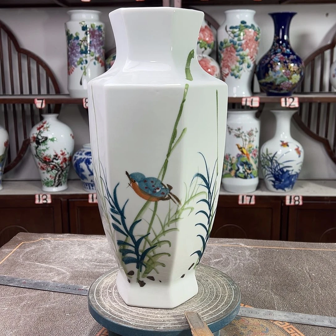 陶摆件景德镇陶瓷6竹