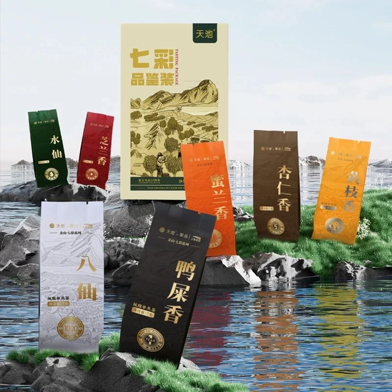 天池茶叶七彩系列品鉴装正宗潮州凤凰单枞茶49克（7克*7泡）清香型