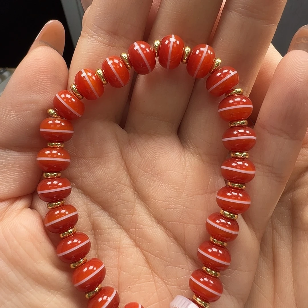 玛瑙/玉髓未镶嵌手链