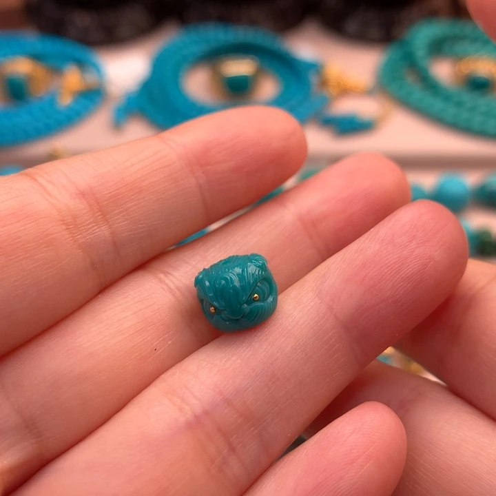 绿松石未镶嵌配饰