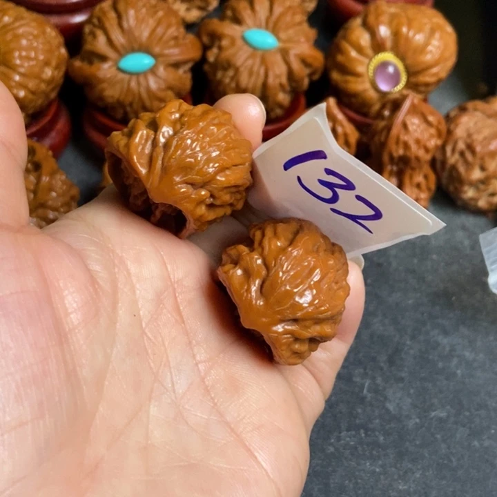 文玩核桃把件蛇132