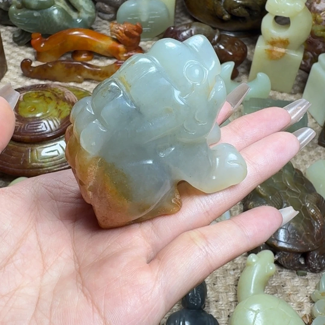 白玉菩提吊坠挂件