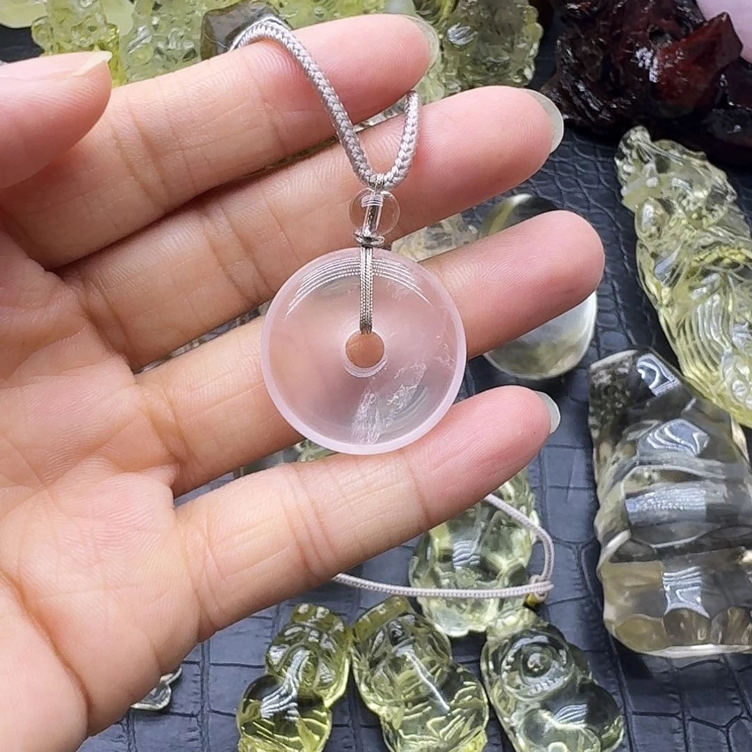 未镶嵌珠宝半成品水晶放漏，微瑕，介意慎拍