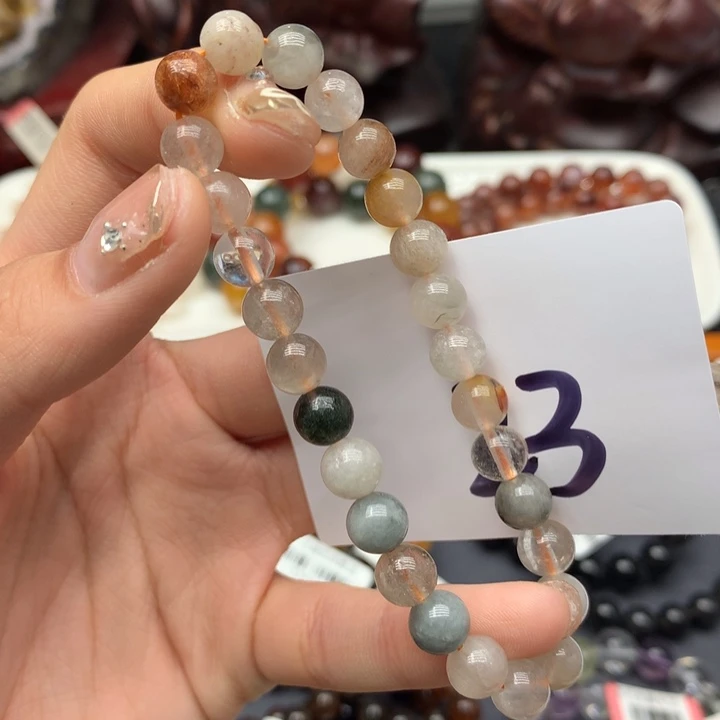 水晶手链未镶嵌天然