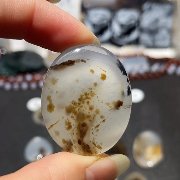 玛瑙/玉髓未镶嵌吊坠(不含链)