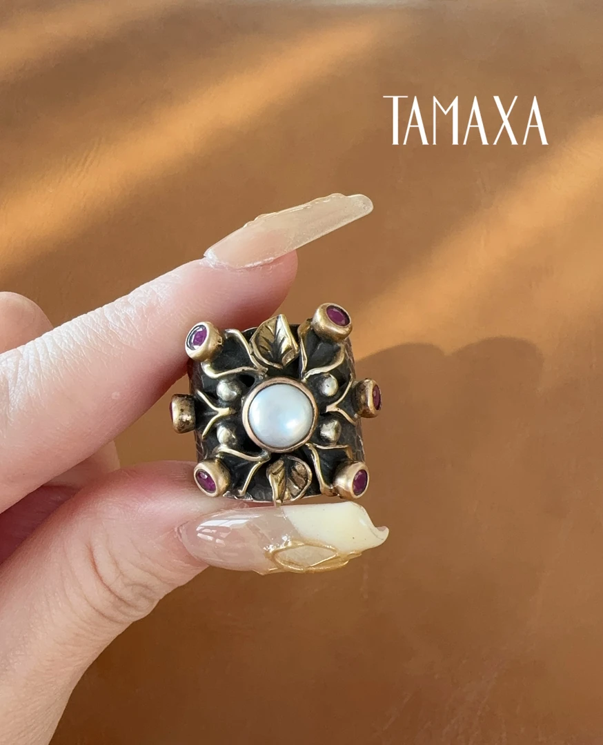 925银银制品 Tamaxa纯银戒指