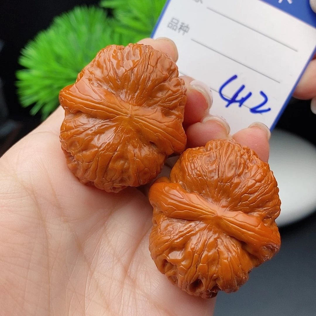 文玩核桃把件41元宝412