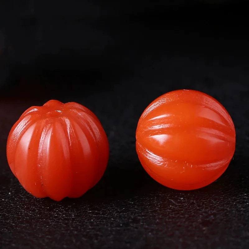 445云南保山雕刻南瓜珠尺寸12mm拍一发一