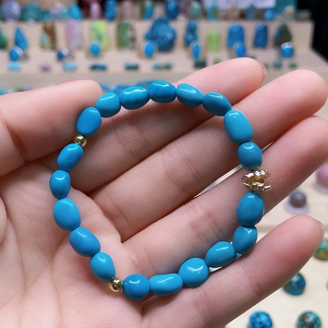 绿松石未镶嵌颈饰