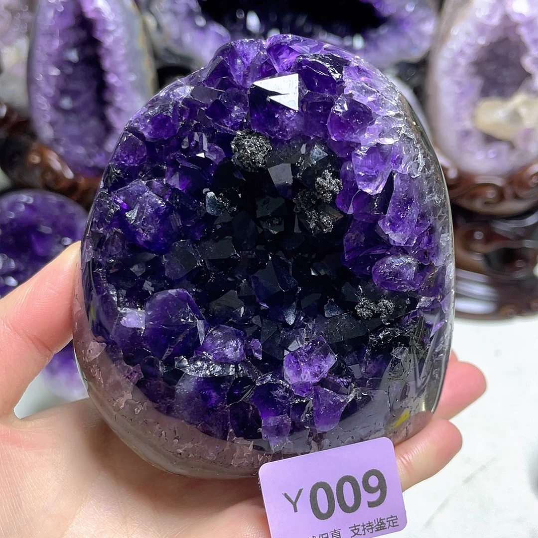 珠宝半成品未镶嵌紫晶