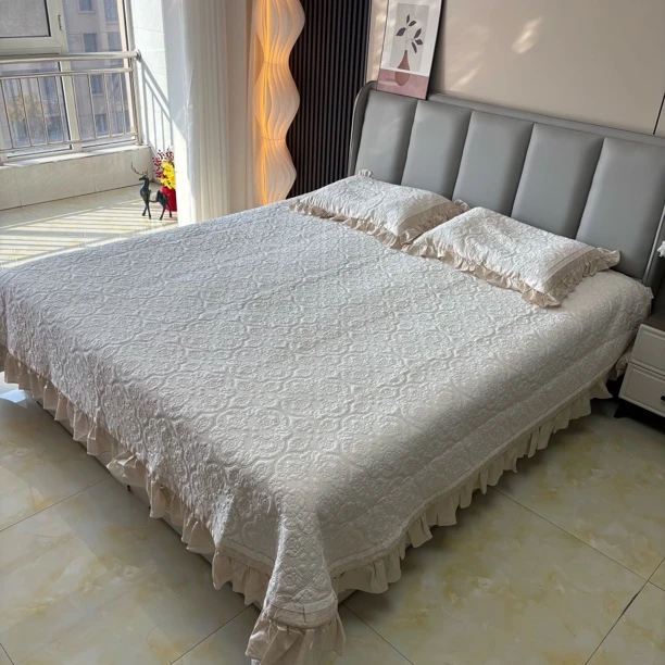 《蜜恋》高端100支天丝棉床盖三件套