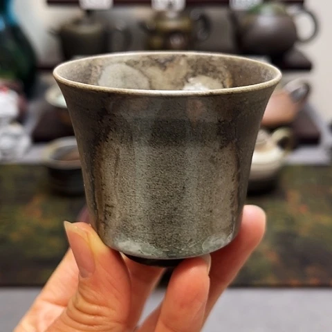 茶盏景德柴烧茶具-纯手工茶具