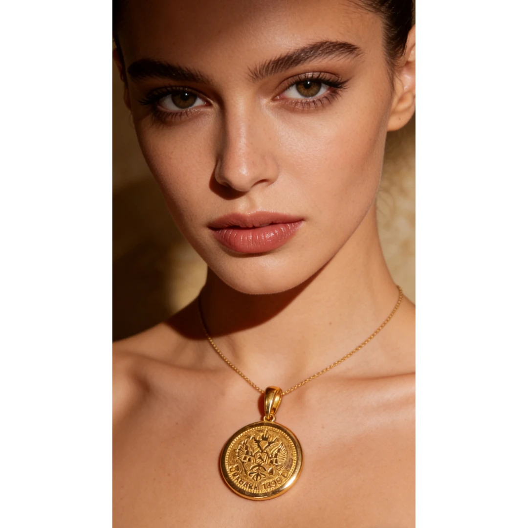 铜合金吊坠 币马蹄扣款精致美观#20005