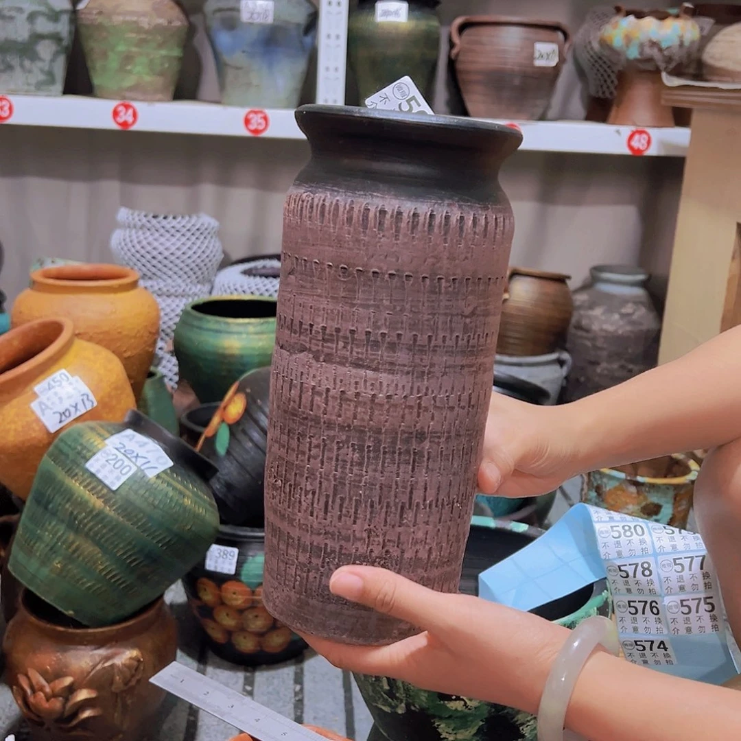 瑕疵508紫色直筒有孔