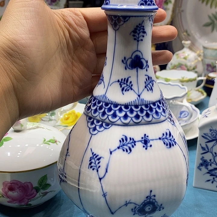 瓷片哥本哈根全蕾丝酒壶