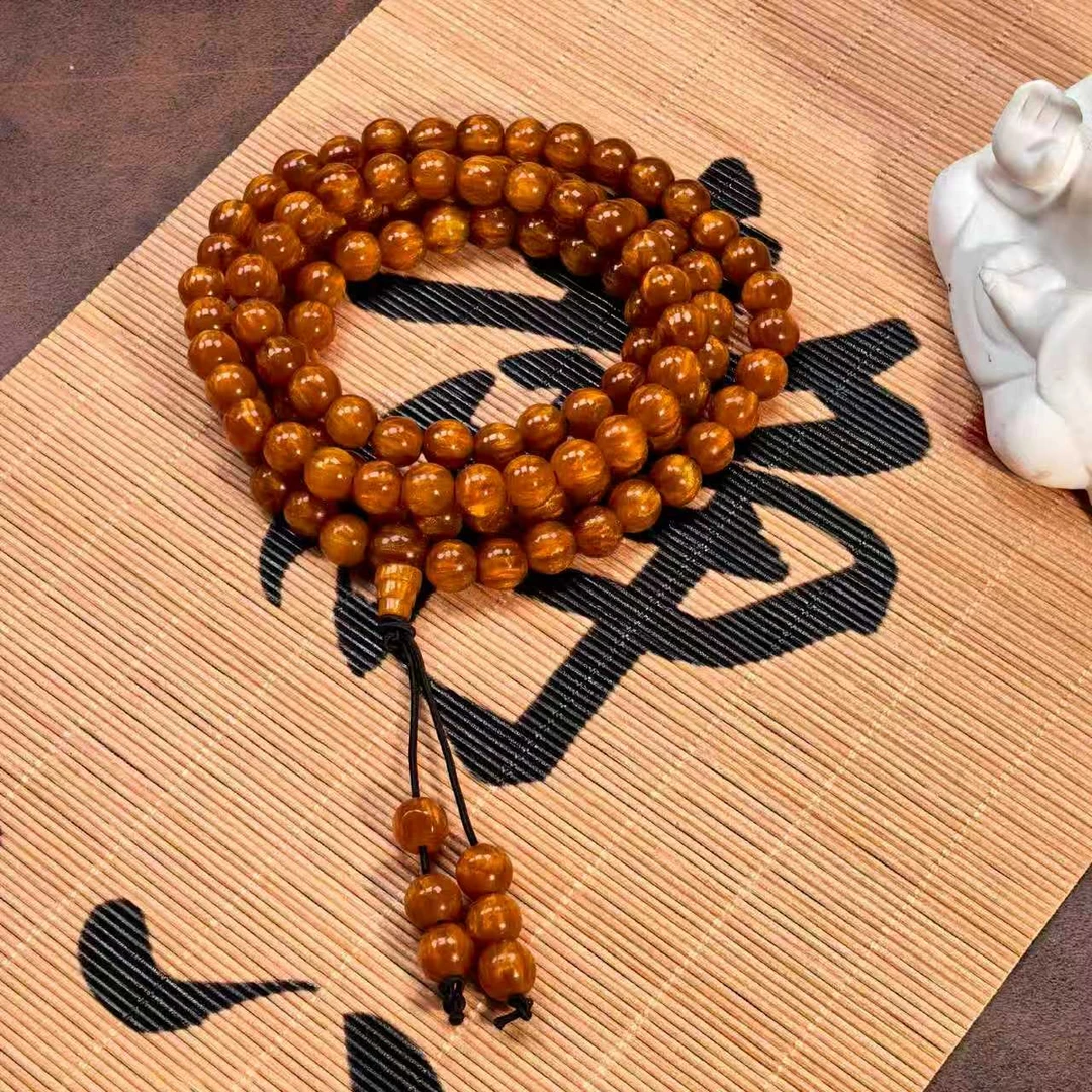 108颗高端金丝手串108