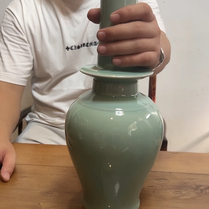龙泉云间青瓷小米茶器