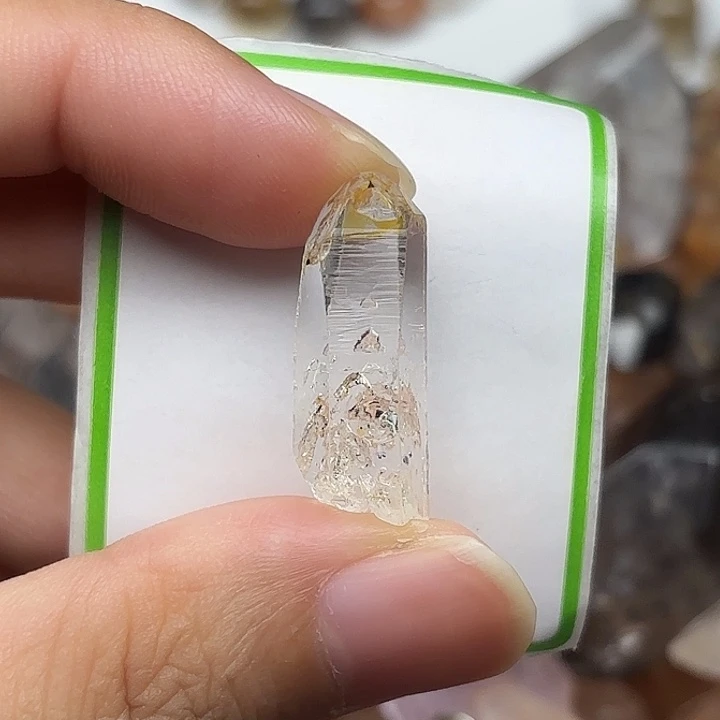 水晶颈饰未镶嵌巴基斯坦油胆闪灵钻27mm